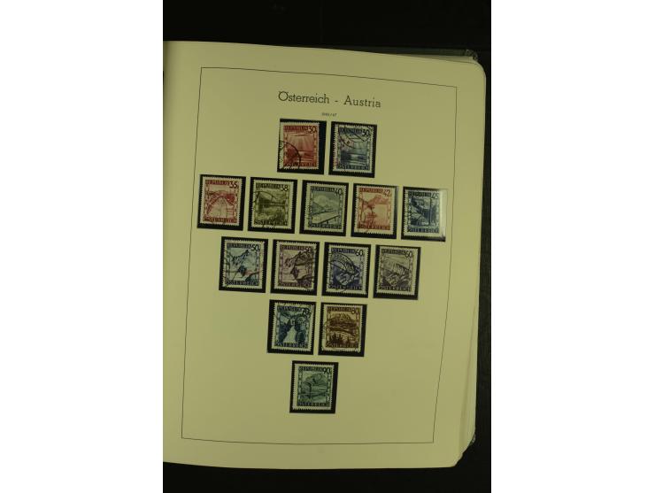 1945/85 (ca.), in den Hauptnummern augenscheinlich komplette Sammlung mit Mi.-Nr. Va-d, diese und Grazer Aufdrucke postfrisch