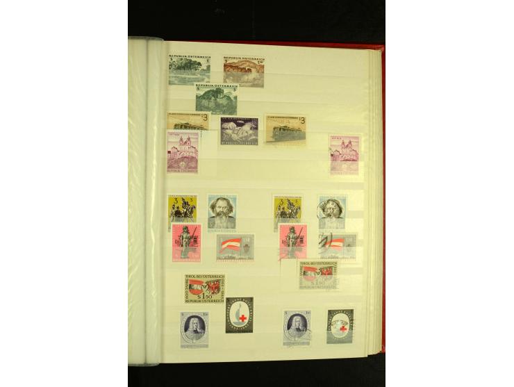 1945/81, postfrische und teils gestempelte Sammlung mit einigen besseren Ausgaben in 2 Steckbüchern