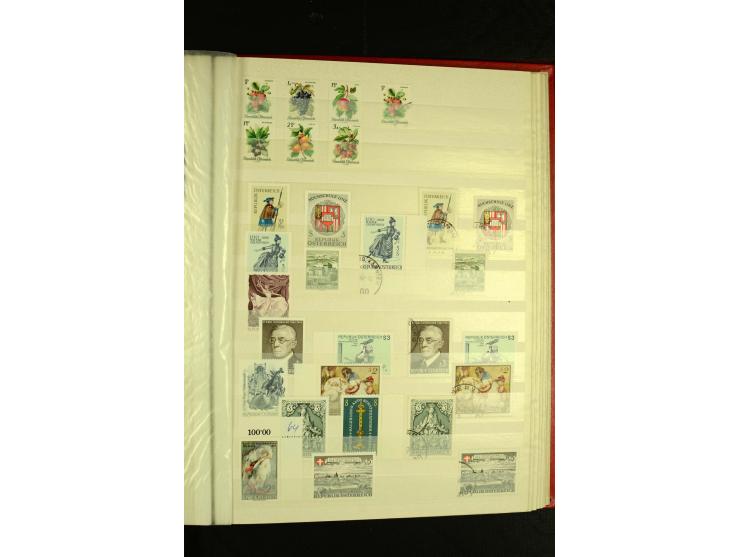 1945/81, postfrische und teils gestempelte Sammlung mit einigen besseren Ausgaben in 2 Steckbüchern