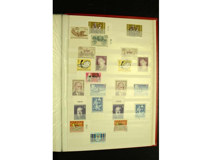 1945/81, postfrische und teils gestempelte Sammlung mit einigen besseren Ausgaben in 2 Steckbüchern
