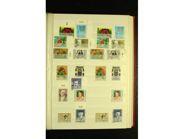 1945/81, postfrische und teils gestempelte Sammlung mit einigen besseren Ausgaben in 2 Steckbüchern