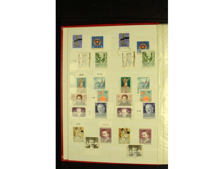 1945/81, postfrische und teils gestempelte Sammlung mit einigen besseren Ausgaben in 2 Steckbüchern
