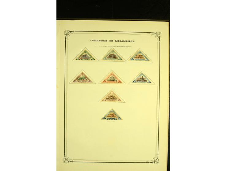 1892/1940, schöne, vorwiegend ungebrauchte Sammlung, sauber auf Blättern mit diversen besseren Werten, meist gute Erhaltung