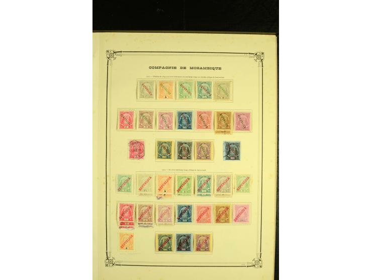 1892/1940, schöne, vorwiegend ungebrauchte Sammlung, sauber auf Blättern mit diversen besseren Werten, meist gute Erhaltung
