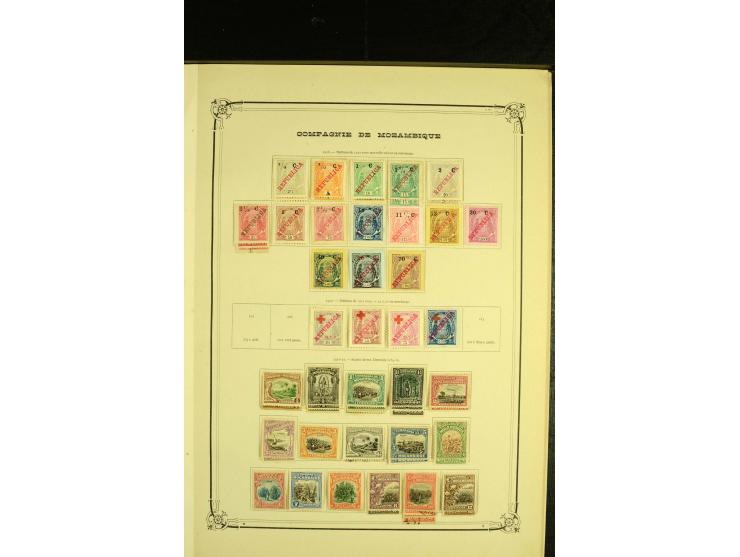1892/1940, schöne, vorwiegend ungebrauchte Sammlung, sauber auf Blättern mit diversen besseren Werten, meist gute Erhaltung