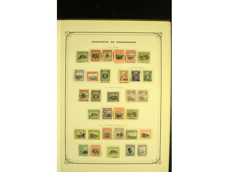 1892/1940, schöne, vorwiegend ungebrauchte Sammlung, sauber auf Blättern mit diversen besseren Werten, meist gute Erhaltung