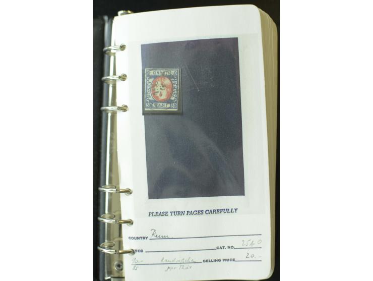 1858/1944, postfrische, ungebrauchte und gestempelte Partie mit u.a. Mi.-Nr. 5Iy, 6ay, 6by, 7ay, 7by etc., auch Werte mit gut