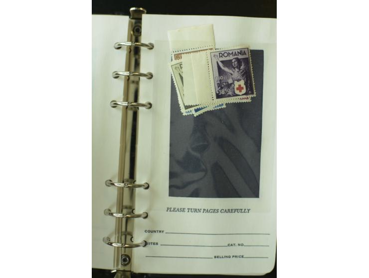 1858/1944, postfrische, ungebrauchte und gestempelte Partie mit u.a. Mi.-Nr. 5Iy, 6ay, 6by, 7ay, 7by etc., auch Werte mit gut