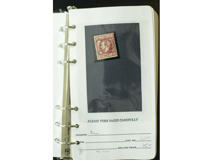 1858/1944, postfrische, ungebrauchte und gestempelte Partie mit u.a. Mi.-Nr. 5Iy, 6ay, 6by, 7ay, 7by etc., auch Werte mit gut