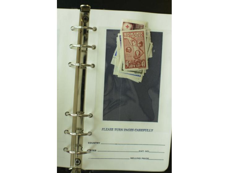 1858/1944, postfrische, ungebrauchte und gestempelte Partie mit u.a. Mi.-Nr. 5Iy, 6ay, 6by, 7ay, 7by etc., auch Werte mit gut