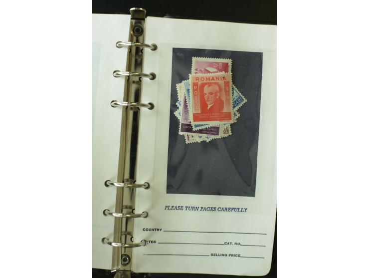 1858/1944, postfrische, ungebrauchte und gestempelte Partie mit u.a. Mi.-Nr. 5Iy, 6ay, 6by, 7ay, 7by etc., auch Werte mit gut
