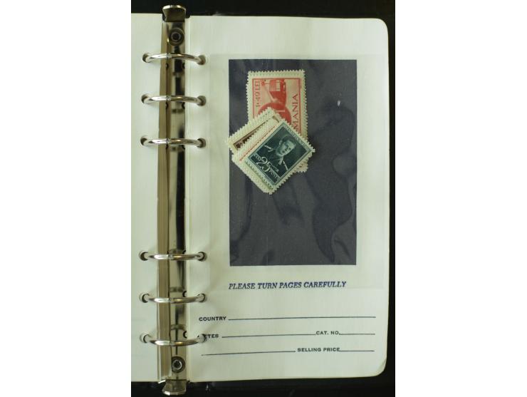 1858/1944, postfrische, ungebrauchte und gestempelte Partie mit u.a. Mi.-Nr. 5Iy, 6ay, 6by, 7ay, 7by etc., auch Werte mit gut