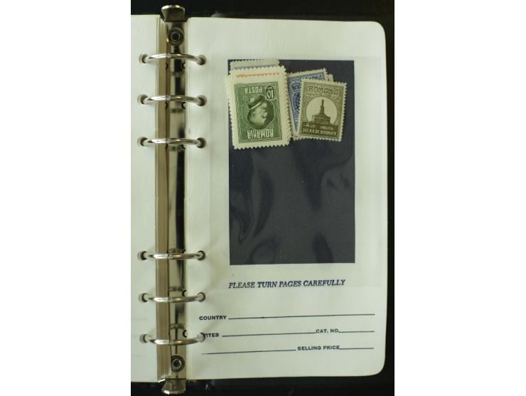 1858/1944, postfrische, ungebrauchte und gestempelte Partie mit u.a. Mi.-Nr. 5Iy, 6ay, 6by, 7ay, 7by etc., auch Werte mit gut