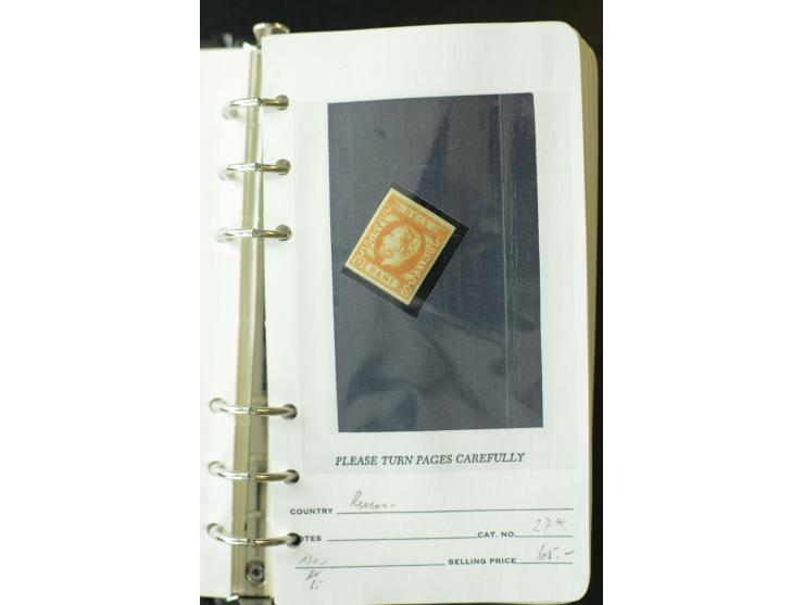 1858/1944, postfrische, ungebrauchte und gestempelte Partie mit u.a. Mi.-Nr. 5Iy, 6ay, 6by, 7ay, 7by etc., auch Werte mit gut