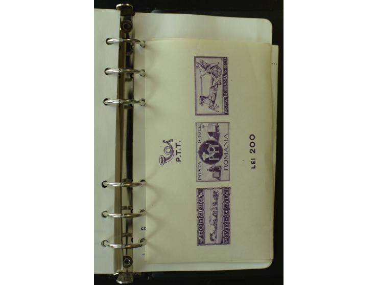 1858/1944, postfrische, ungebrauchte und gestempelte Partie mit u.a. Mi.-Nr. 5Iy, 6ay, 6by, 7ay, 7by etc., auch Werte mit gut
