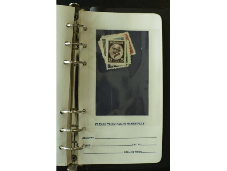 1858/1944, postfrische, ungebrauchte und gestempelte Partie mit u.a. Mi.-Nr. 5Iy, 6ay, 6by, 7ay, 7by etc., auch Werte mit gut