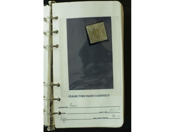 1858/1944, postfrische, ungebrauchte und gestempelte Partie mit u.a. Mi.-Nr. 5Iy, 6ay, 6by, 7ay, 7by etc., auch Werte mit gut