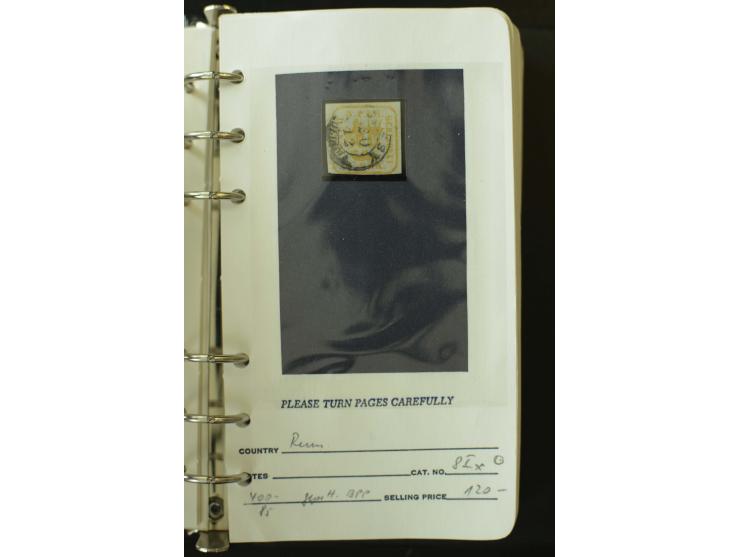 1858/1944, postfrische, ungebrauchte und gestempelte Partie mit u.a. Mi.-Nr. 5Iy, 6ay, 6by, 7ay, 7by etc., auch Werte mit gut
