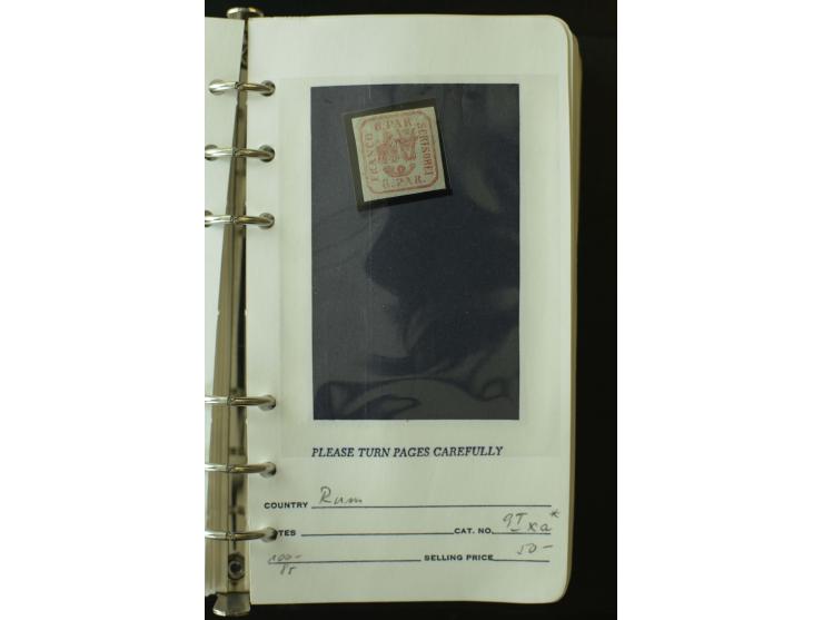 1858/1944, postfrische, ungebrauchte und gestempelte Partie mit u.a. Mi.-Nr. 5Iy, 6ay, 6by, 7ay, 7by etc., auch Werte mit gut