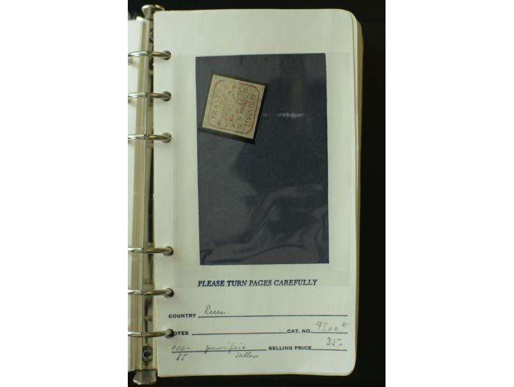 1858/1944, postfrische, ungebrauchte und gestempelte Partie mit u.a. Mi.-Nr. 5Iy, 6ay, 6by, 7ay, 7by etc., auch Werte mit gut