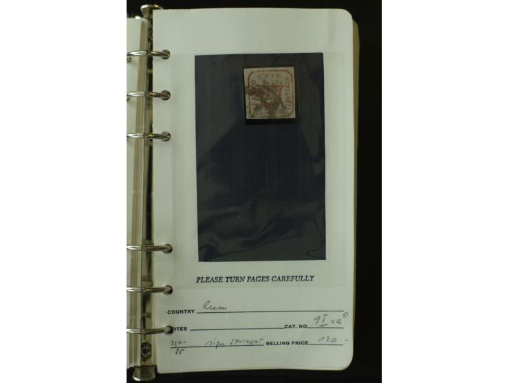 1858/1944, postfrische, ungebrauchte und gestempelte Partie mit u.a. Mi.-Nr. 5Iy, 6ay, 6by, 7ay, 7by etc., auch Werte mit gut