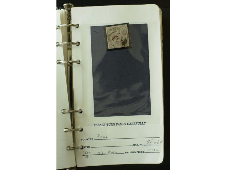 1858/1944, postfrische, ungebrauchte und gestempelte Partie mit u.a. Mi.-Nr. 5Iy, 6ay, 6by, 7ay, 7by etc., auch Werte mit gut