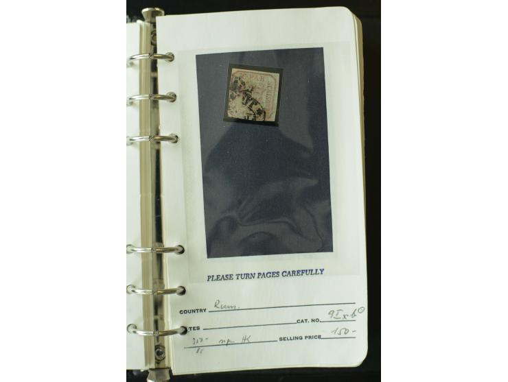 1858/1944, postfrische, ungebrauchte und gestempelte Partie mit u.a. Mi.-Nr. 5Iy, 6ay, 6by, 7ay, 7by etc., auch Werte mit gut