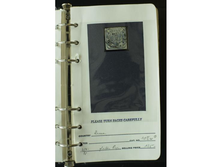 1858/1944, postfrische, ungebrauchte und gestempelte Partie mit u.a. Mi.-Nr. 5Iy, 6ay, 6by, 7ay, 7by etc., auch Werte mit gut