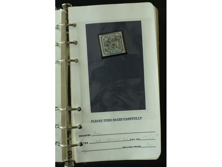 1858/1944, postfrische, ungebrauchte und gestempelte Partie mit u.a. Mi.-Nr. 5Iy, 6ay, 6by, 7ay, 7by etc., auch Werte mit gut