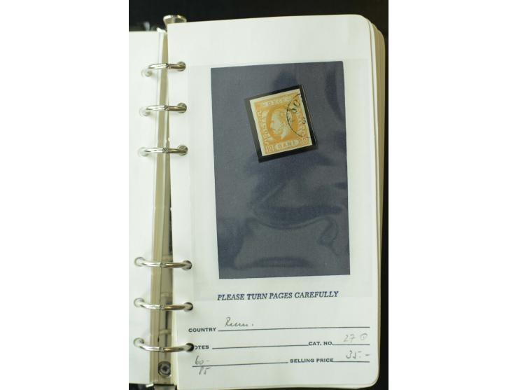1858/1944, postfrische, ungebrauchte und gestempelte Partie mit u.a. Mi.-Nr. 5Iy, 6ay, 6by, 7ay, 7by etc., auch Werte mit gut