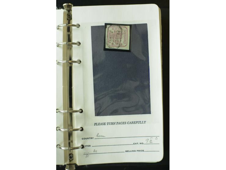 1858/1944, postfrische, ungebrauchte und gestempelte Partie mit u.a. Mi.-Nr. 5Iy, 6ay, 6by, 7ay, 7by etc., auch Werte mit gut