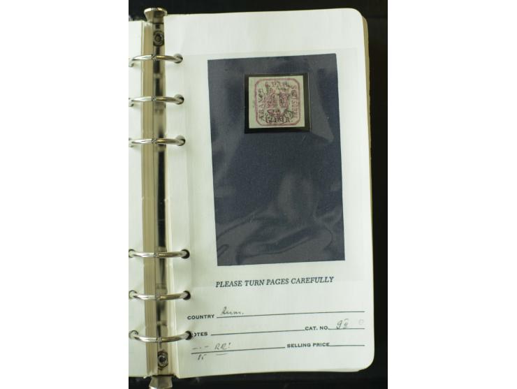 1858/1944, postfrische, ungebrauchte und gestempelte Partie mit u.a. Mi.-Nr. 5Iy, 6ay, 6by, 7ay, 7by etc., auch Werte mit gut