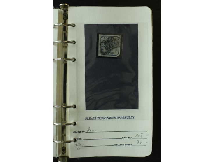 1858/1944, postfrische, ungebrauchte und gestempelte Partie mit u.a. Mi.-Nr. 5Iy, 6ay, 6by, 7ay, 7by etc., auch Werte mit gut