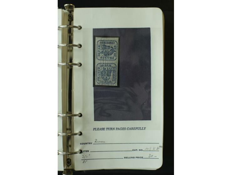 1858/1944, postfrische, ungebrauchte und gestempelte Partie mit u.a. Mi.-Nr. 5Iy, 6ay, 6by, 7ay, 7by etc., auch Werte mit gut