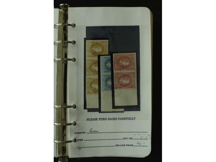 1858/1944, postfrische, ungebrauchte und gestempelte Partie mit u.a. Mi.-Nr. 5Iy, 6ay, 6by, 7ay, 7by etc., auch Werte mit gut