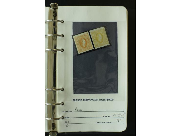 1858/1944, postfrische, ungebrauchte und gestempelte Partie mit u.a. Mi.-Nr. 5Iy, 6ay, 6by, 7ay, 7by etc., auch Werte mit gut