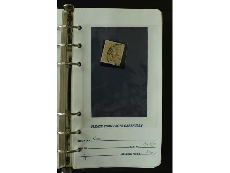 1858/1944, postfrische, ungebrauchte und gestempelte Partie mit u.a. Mi.-Nr. 5Iy, 6ay, 6by, 7ay, 7by etc., auch Werte mit gut