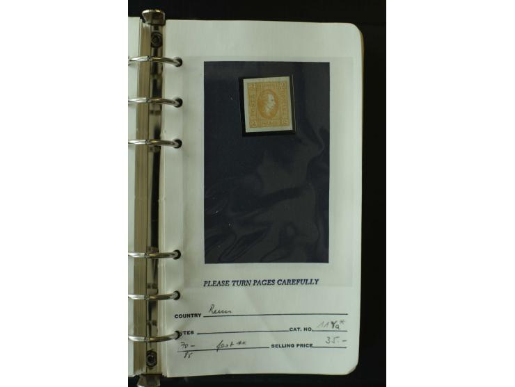 1858/1944, postfrische, ungebrauchte und gestempelte Partie mit u.a. Mi.-Nr. 5Iy, 6ay, 6by, 7ay, 7by etc., auch Werte mit gut