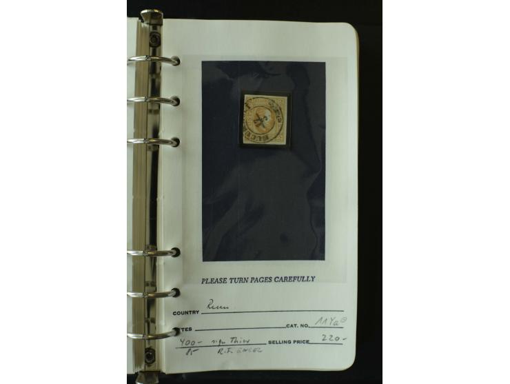 1858/1944, postfrische, ungebrauchte und gestempelte Partie mit u.a. Mi.-Nr. 5Iy, 6ay, 6by, 7ay, 7by etc., auch Werte mit gut