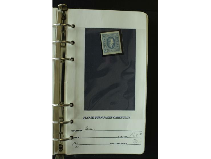 1858/1944, postfrische, ungebrauchte und gestempelte Partie mit u.a. Mi.-Nr. 5Iy, 6ay, 6by, 7ay, 7by etc., auch Werte mit gut