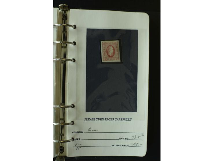 1858/1944, postfrische, ungebrauchte und gestempelte Partie mit u.a. Mi.-Nr. 5Iy, 6ay, 6by, 7ay, 7by etc., auch Werte mit gut