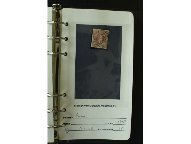 1858/1944, postfrische, ungebrauchte und gestempelte Partie mit u.a. Mi.-Nr. 5Iy, 6ay, 6by, 7ay, 7by etc., auch Werte mit gut