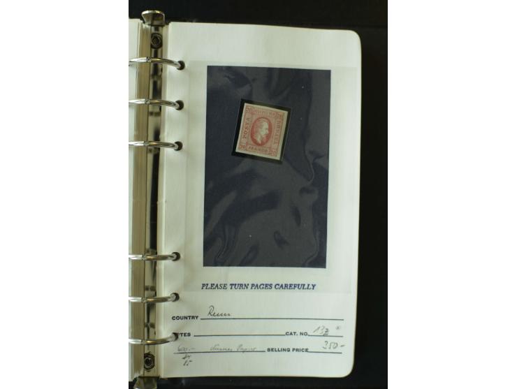 1858/1944, postfrische, ungebrauchte und gestempelte Partie mit u.a. Mi.-Nr. 5Iy, 6ay, 6by, 7ay, 7by etc., auch Werte mit gut