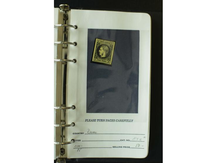 1858/1944, postfrische, ungebrauchte und gestempelte Partie mit u.a. Mi.-Nr. 5Iy, 6ay, 6by, 7ay, 7by etc., auch Werte mit gut