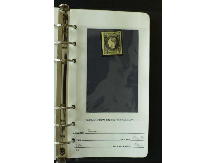1858/1944, postfrische, ungebrauchte und gestempelte Partie mit u.a. Mi.-Nr. 5Iy, 6ay, 6by, 7ay, 7by etc., auch Werte mit gut