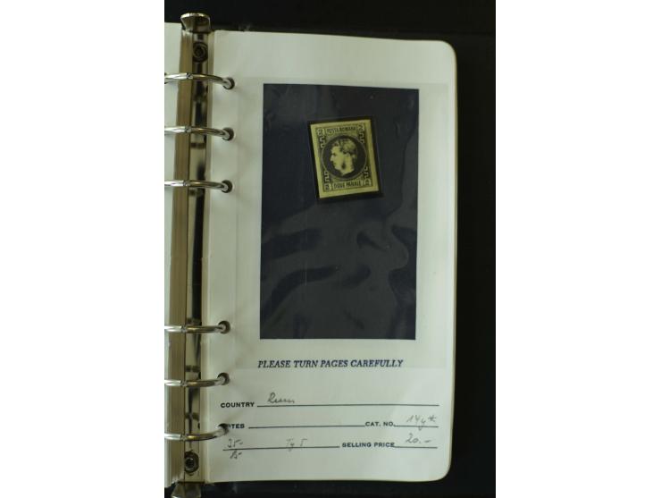 1858/1944, postfrische, ungebrauchte und gestempelte Partie mit u.a. Mi.-Nr. 5Iy, 6ay, 6by, 7ay, 7by etc., auch Werte mit gut