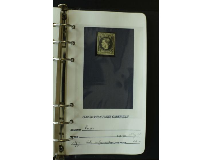 1858/1944, postfrische, ungebrauchte und gestempelte Partie mit u.a. Mi.-Nr. 5Iy, 6ay, 6by, 7ay, 7by etc., auch Werte mit gut