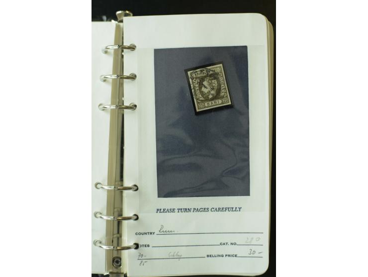 1858/1944, postfrische, ungebrauchte und gestempelte Partie mit u.a. Mi.-Nr. 5Iy, 6ay, 6by, 7ay, 7by etc., auch Werte mit gut