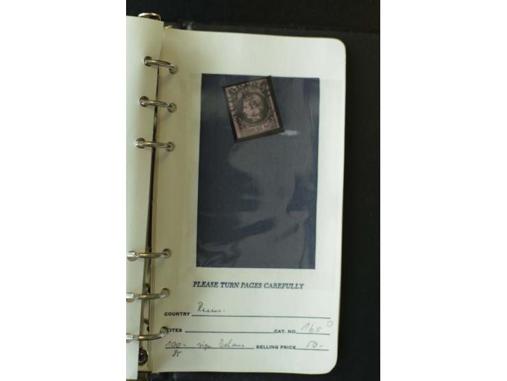 1858/1944, postfrische, ungebrauchte und gestempelte Partie mit u.a. Mi.-Nr. 5Iy, 6ay, 6by, 7ay, 7by etc., auch Werte mit gut