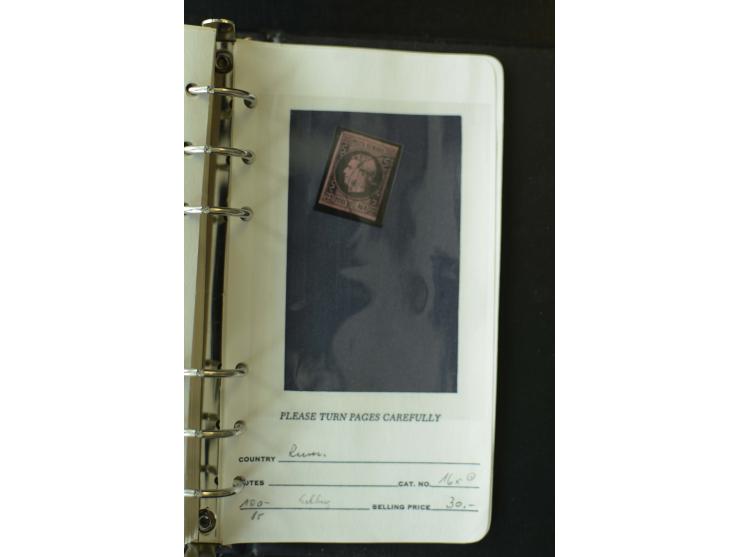 1858/1944, postfrische, ungebrauchte und gestempelte Partie mit u.a. Mi.-Nr. 5Iy, 6ay, 6by, 7ay, 7by etc., auch Werte mit gut